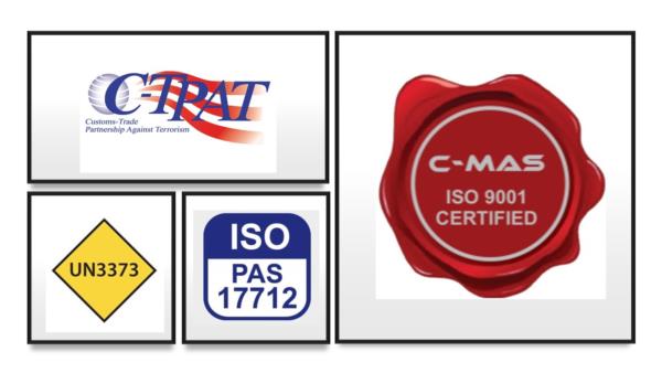 Certificados de nuestros productos